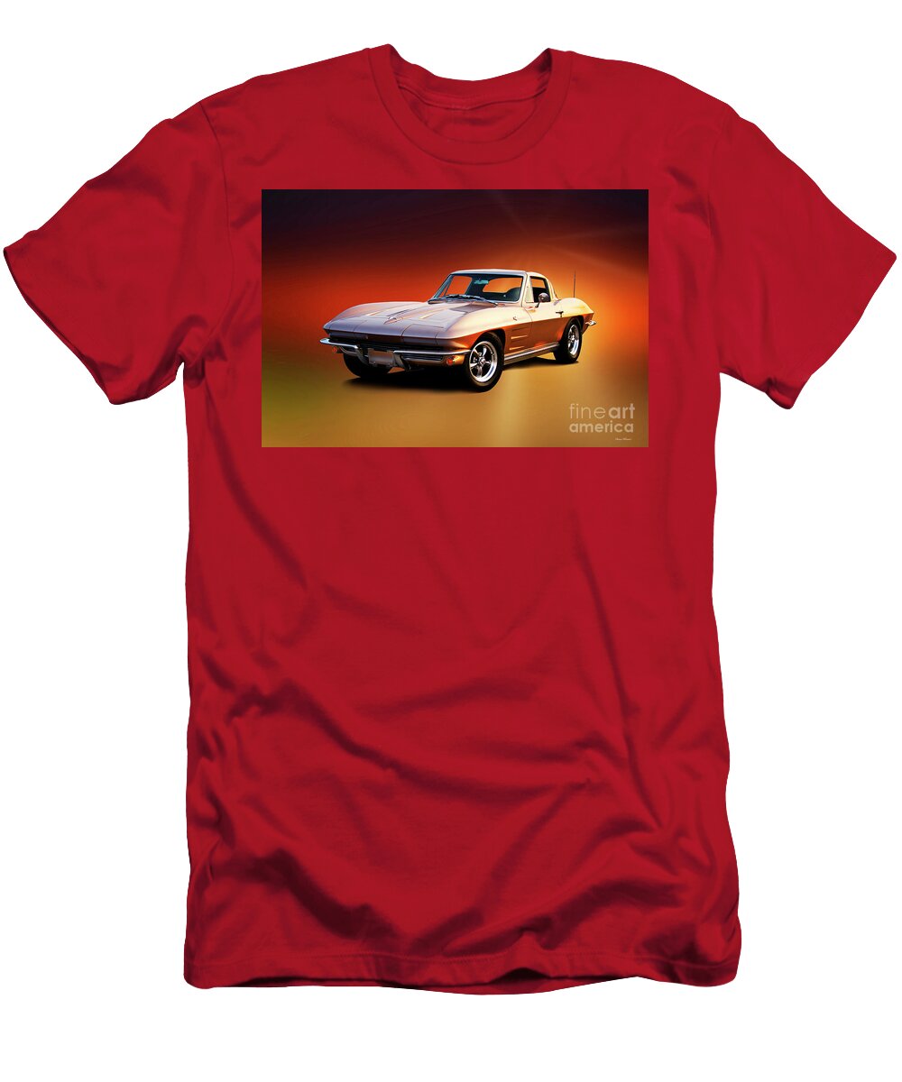 2 1964 Chevrolet C2 Corvette Stingray Dave Koontz T-Shirt