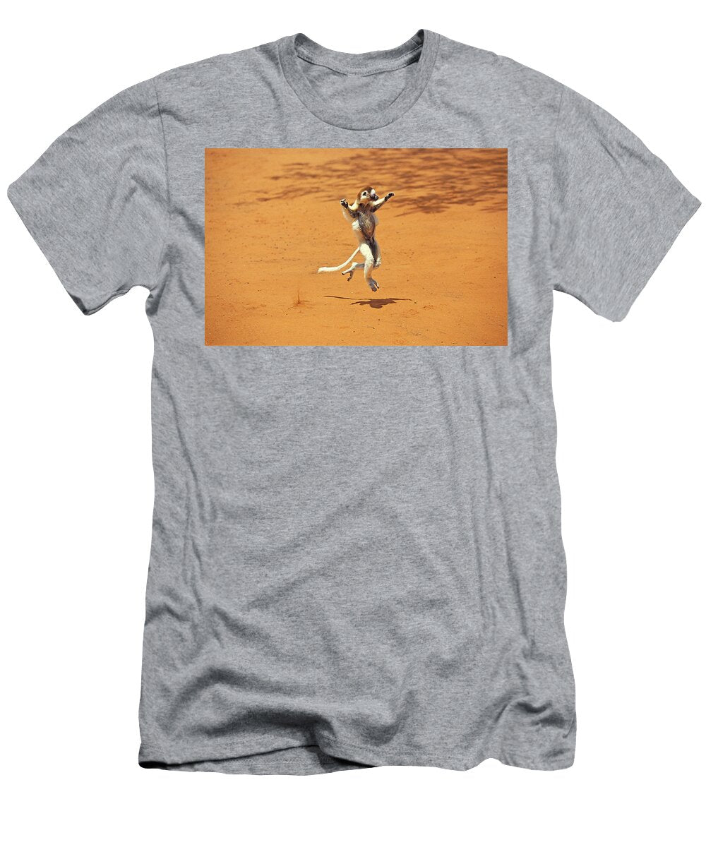 2 Verreauxs Sifaka Propithecus Verreauxi Gerard Lacz T-Shirt