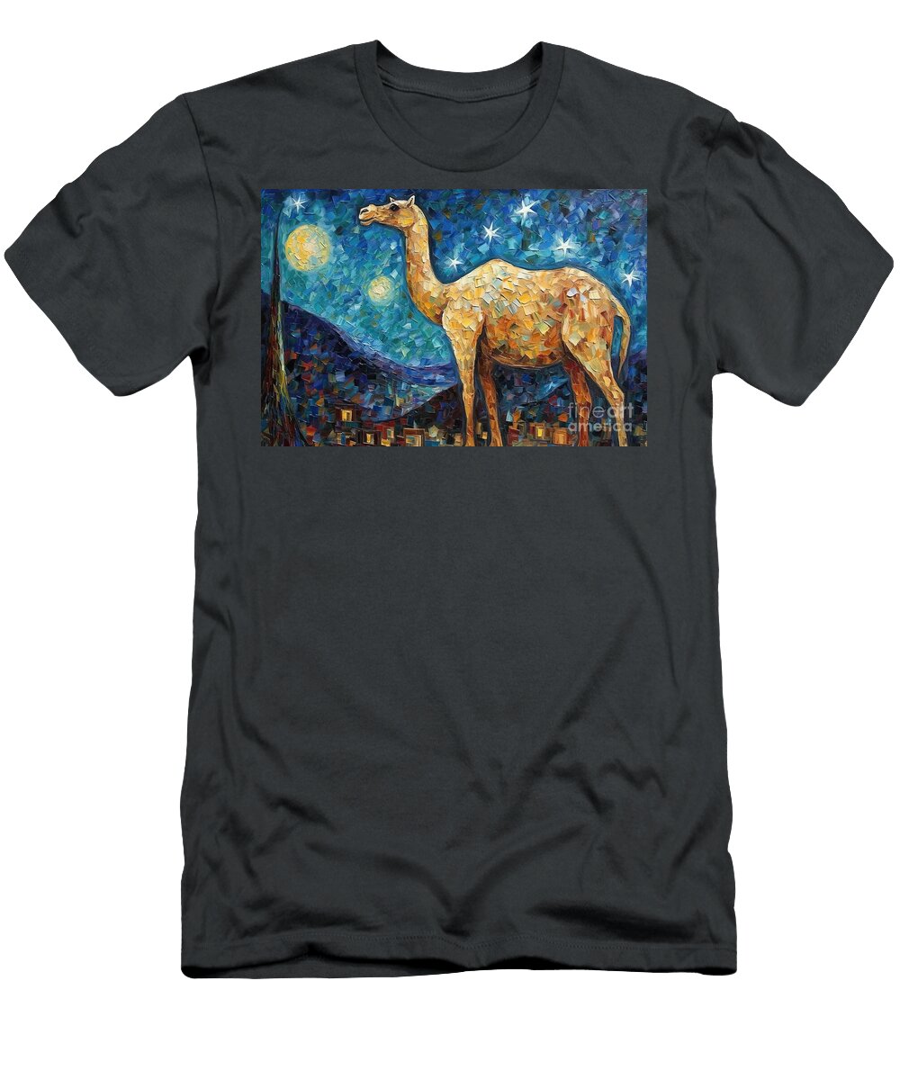 Camel Painting N Akkash T-Shirt
