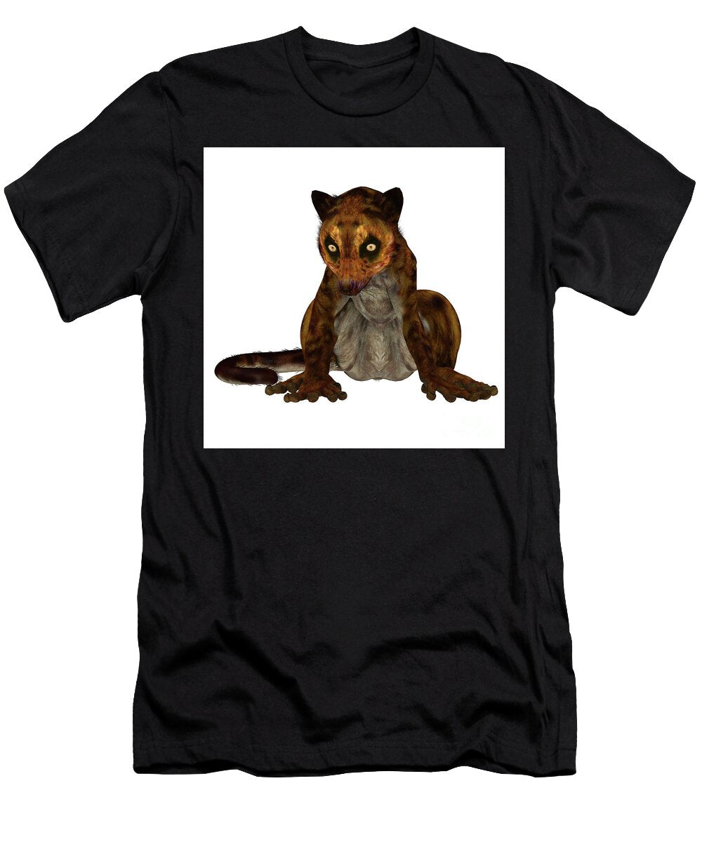 Darwinius Primate on White Corey Ford T-Shirt