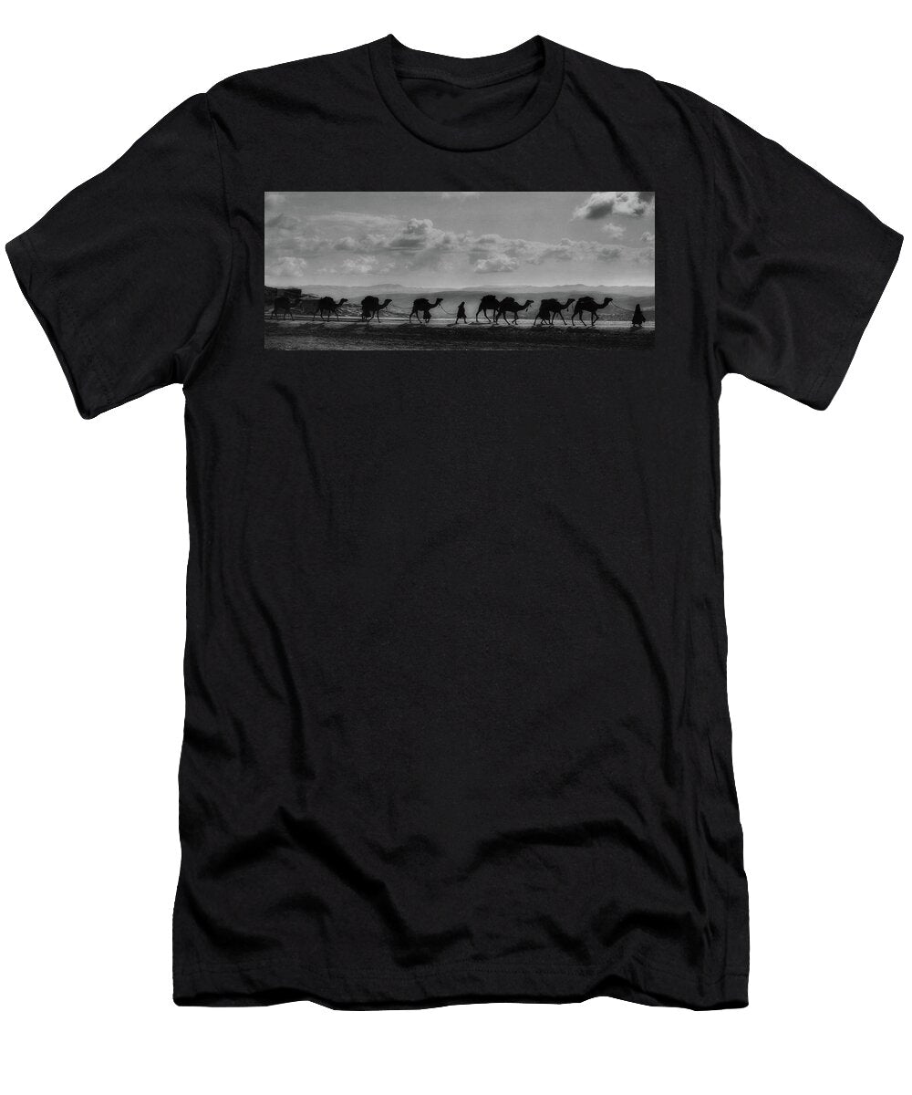 Egyptian Caravan Silhouettes Library of Congress T-Shirt