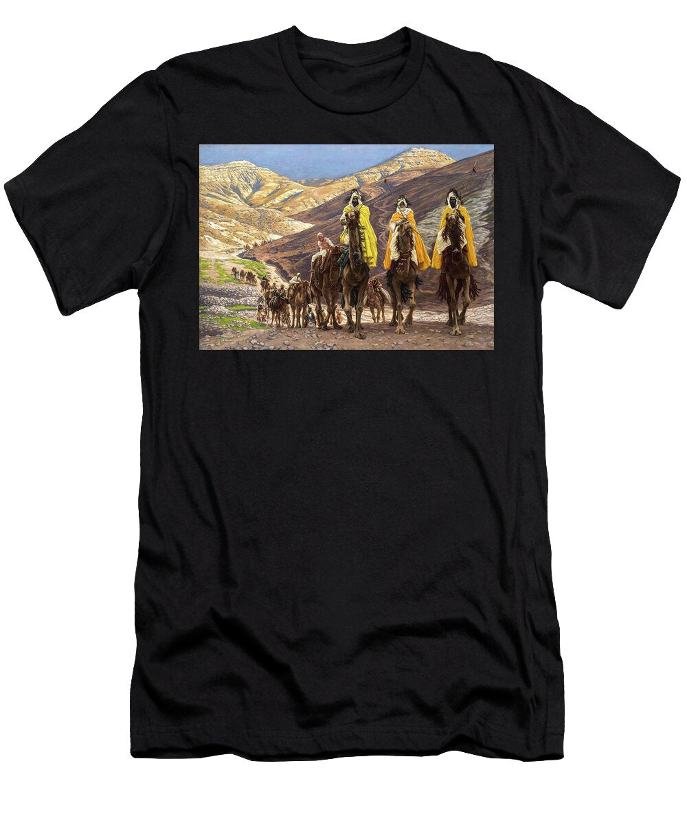 Journey of the Magi By James Tissot 1894 James Tissot T-Shirt