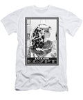Luxor Egypt Vintage Retro Travel Poster Black and White Carol Japp T-Shirt