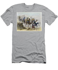 The Camel Train From Constantinople and the Black Sea Engraved By the Rouergue Brothers 1855 Emile and Rouergue Adolphe Rouergue T-Shirt