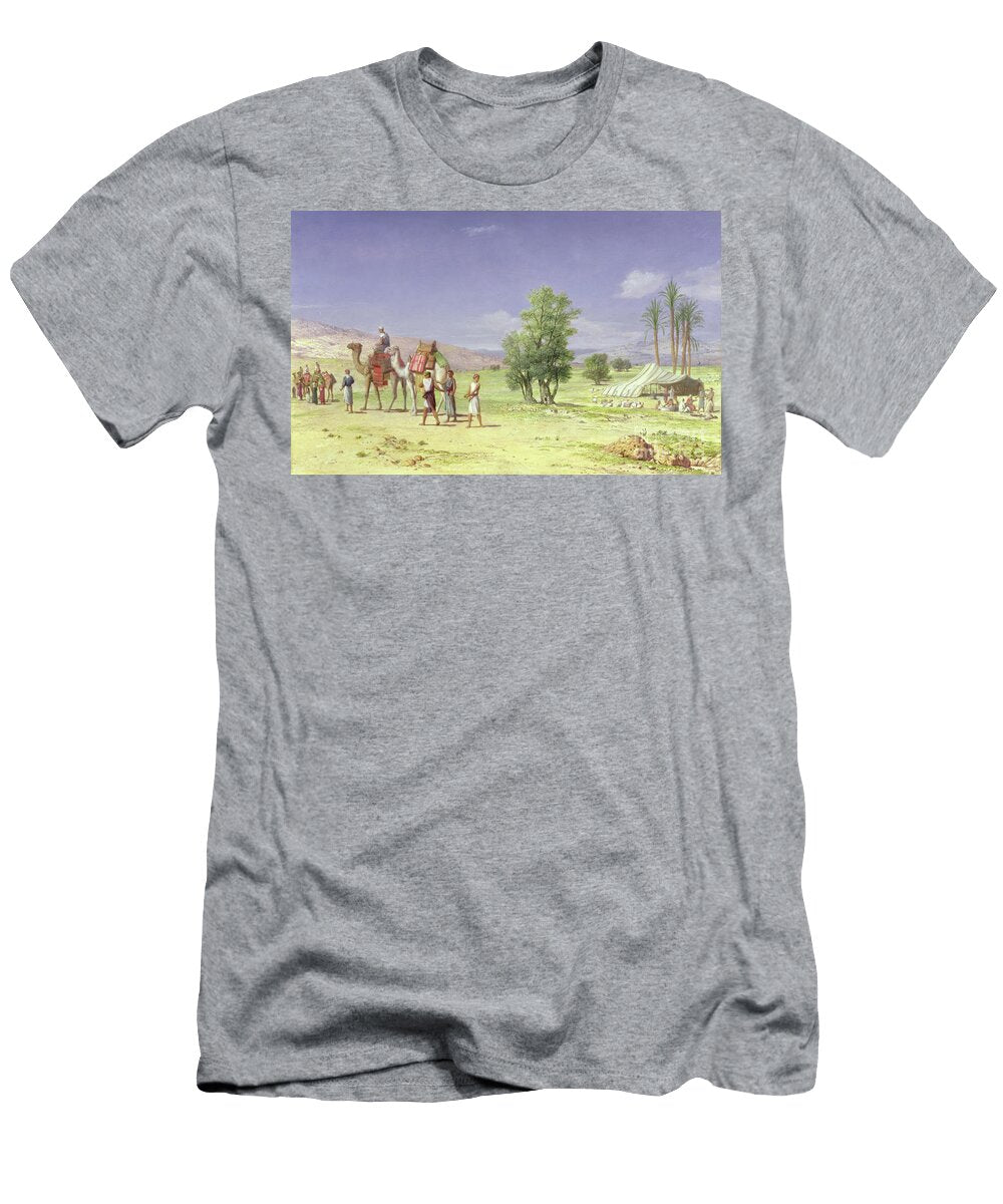 The Madian Merchants Taking Joseph From His Brethren 1879 John Rogers Herbert T-Shirt