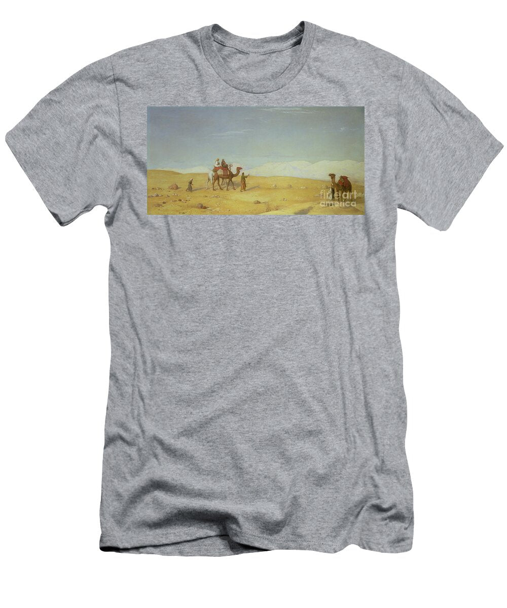The Valley of Moses in the Sinai Desert 1866 John Rogers Herbert T-Shirt