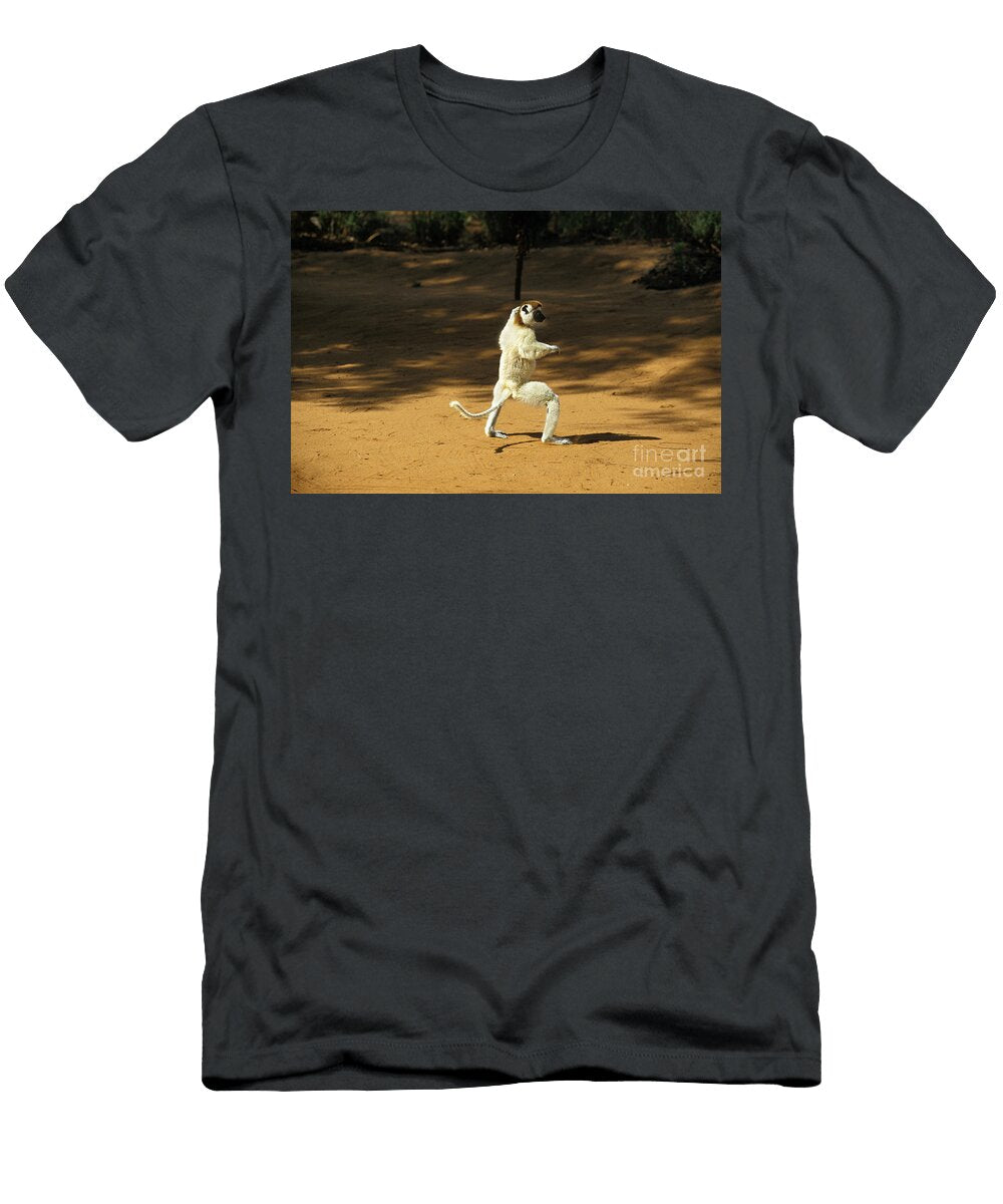 Verreauxs Sifaka Propithecus Verreauxi Gerard Lacz T-Shirt